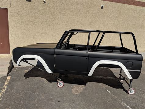 1970 ford bronco sheet metal panels|1966 Ford Bronco body tub.